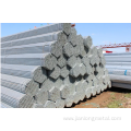 Welded galvanized gi iron steel tube pipe